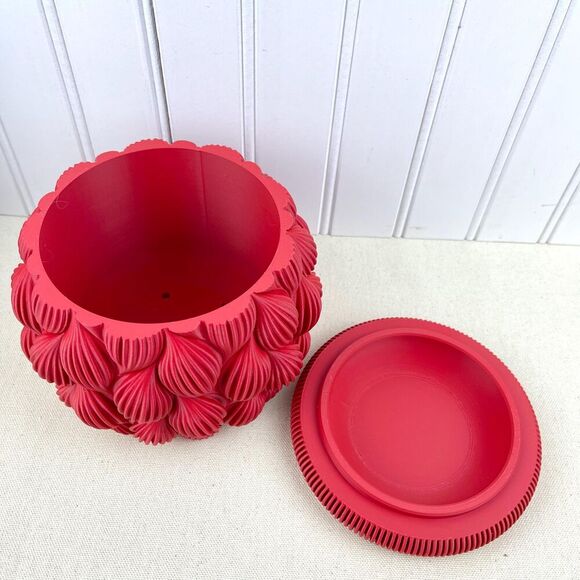 Bold Textured Planter, Ripple Planter Pot, Indoor Flower Pot, Modern Succulents - Picture 7 of 9